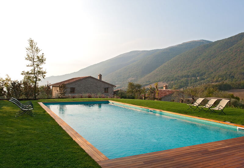 Villa Caminata - Tenuta Di Murlo, Umbria: Automne, bassin, Été, Extérieurs, Printemps