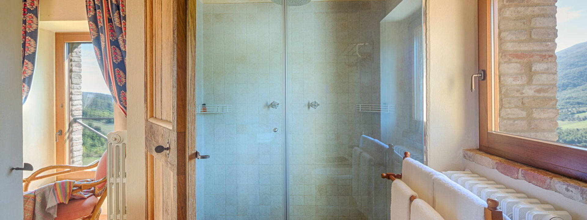 Villa Torre - Tenuta Di Murlo, Umbria: Autumn, Bathroom, Spring, Summer