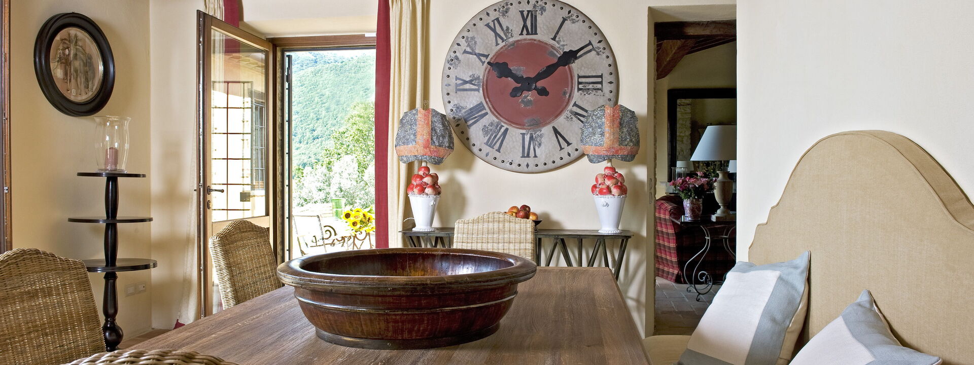 Villa Torre - Tenuta Di Murlo, Umbria: Autumn, Dining Room, Spring, Summer
