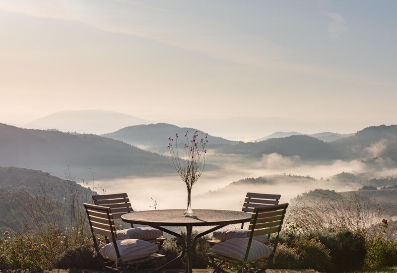 Villa Torre - Tenuta Di Murlo, Umbria: Automne, Été, Extérieurs, Printemps