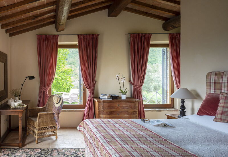 Villa Torre - Tenuta Di Murlo, Umbria: Automne, chambre à coucher, Été, Printemps