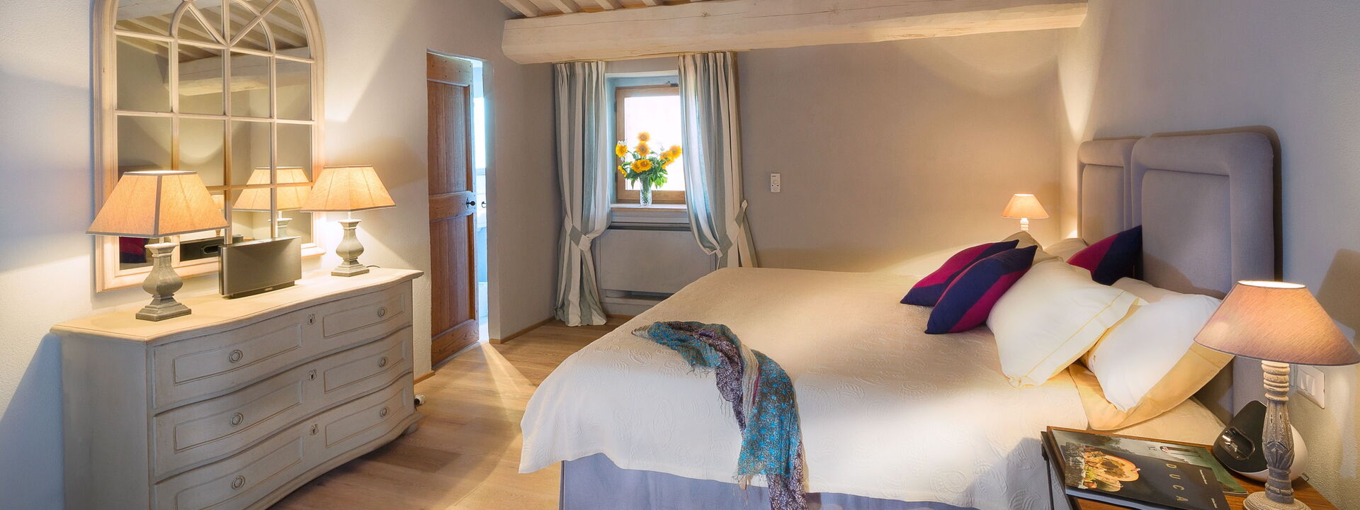 Villa Santa Croce - Tenuta Di Murlo, Umbria: Frühling, Herbst, Schlafzimmer, Sommer