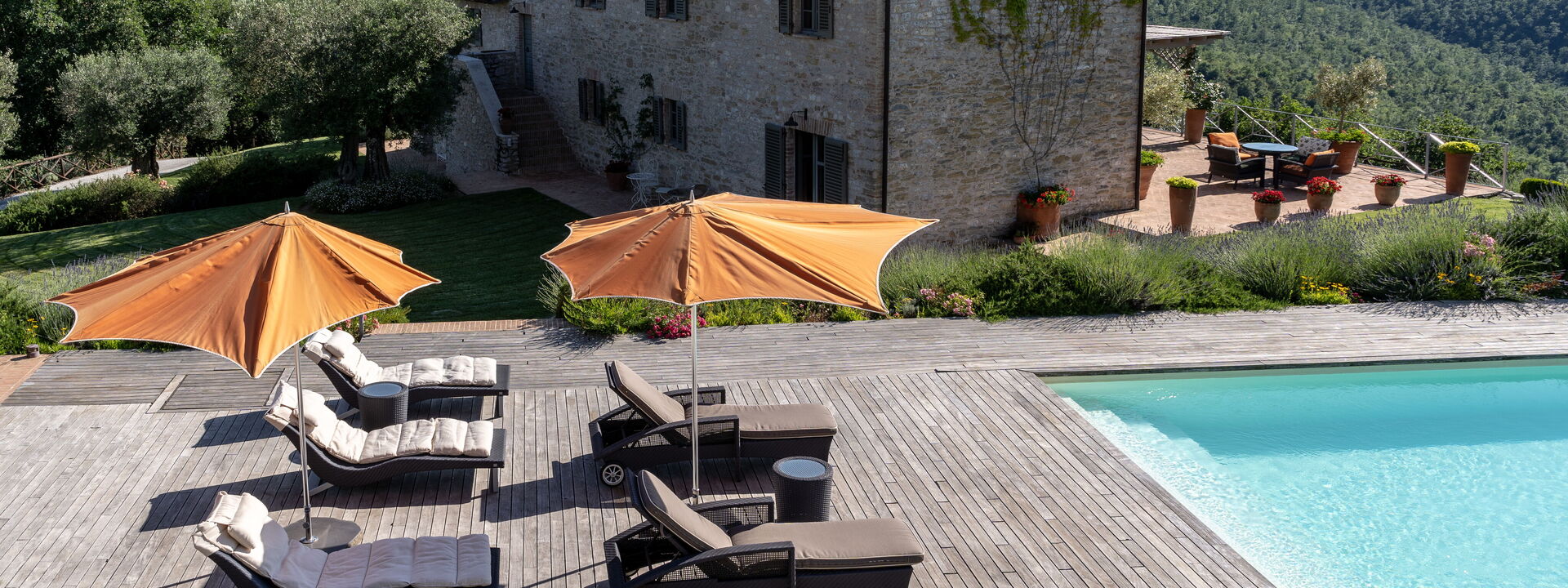 Villa Monticelli - Tenuta Di Murlo, Umbria: Autumn, Building Exterior, Pool, Spring, Summer