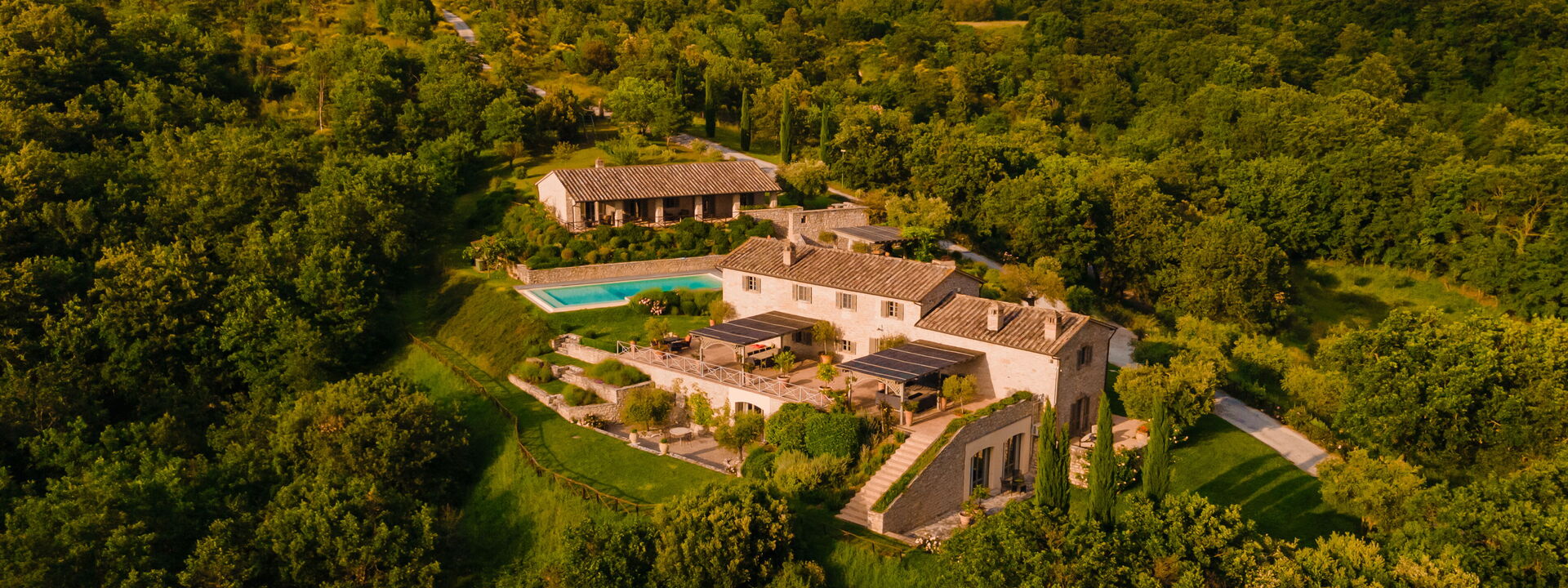 Villa Monticelli - Tenuta Di Murlo, Umbria: Autumn, Building Exterior, Spring, Summer