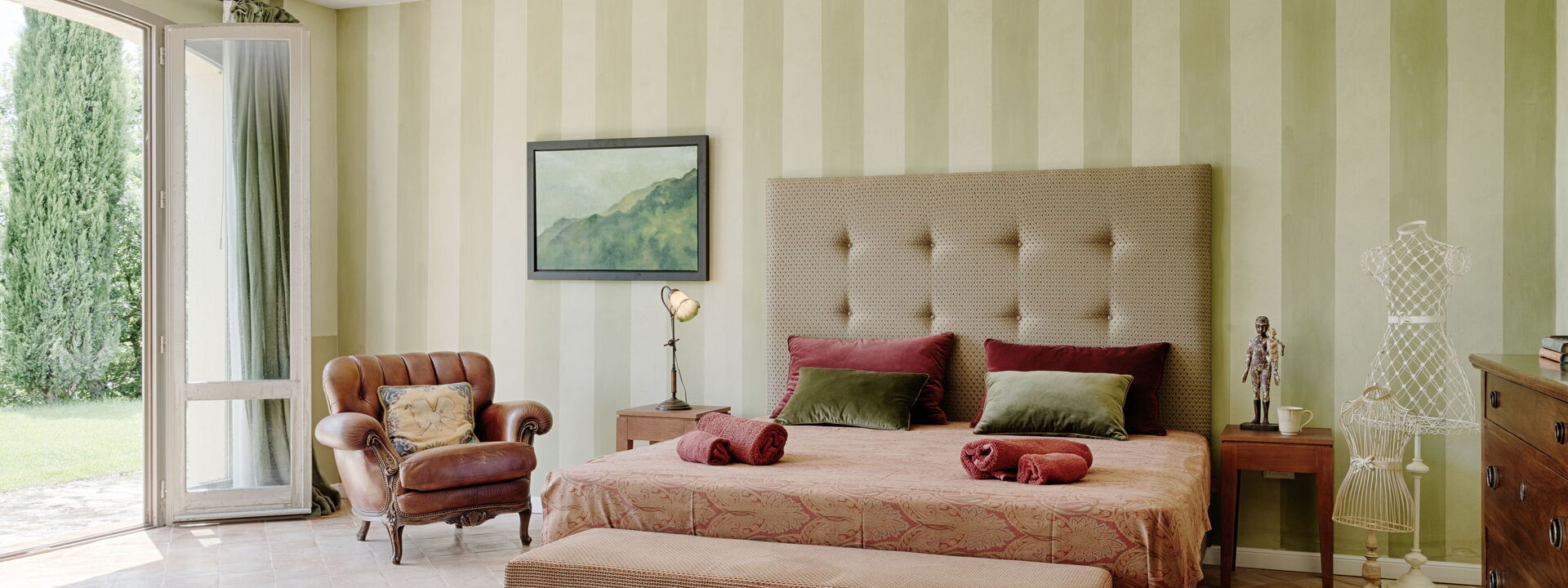 Villa Monticelli - Tenuta Di Murlo, Umbria: Autumn, Bedroom, Spring, Summer