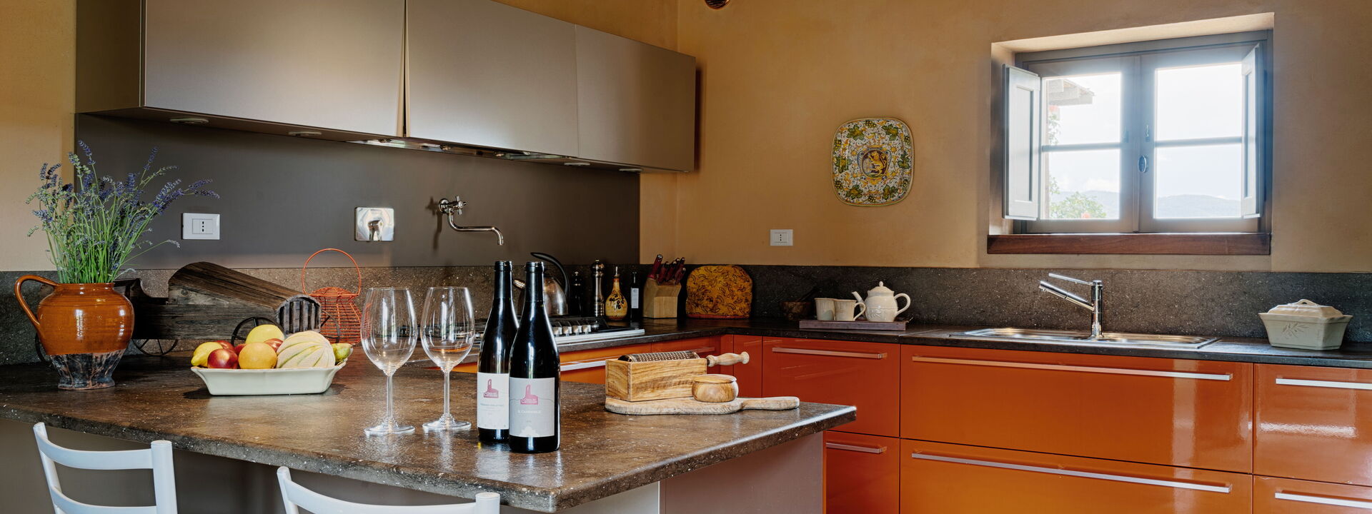 Villa Monticelli - Tenuta Di Murlo, Umbria: Autumn, Kitchen, Spring, Summer