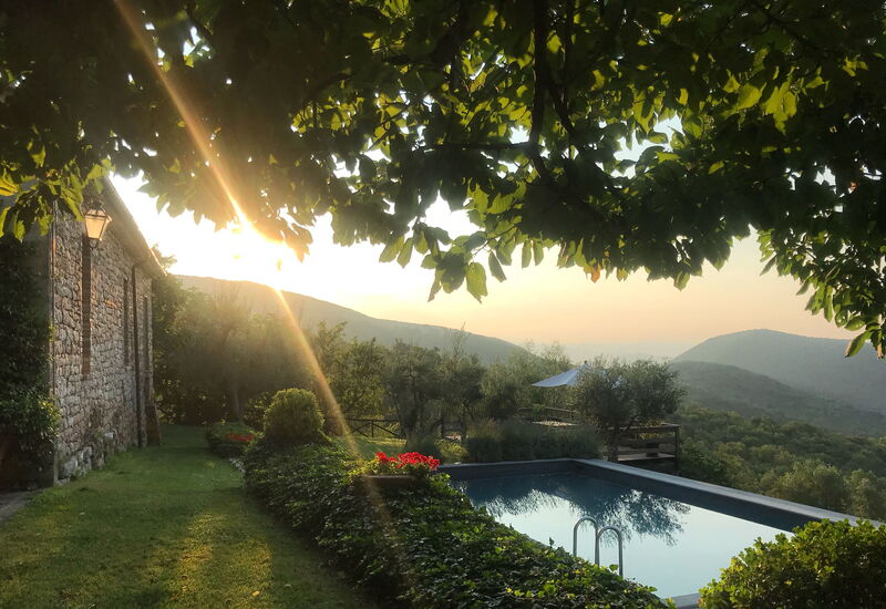 Villa San Savino - Tenuta Di Murlo, Umbria: Automne, bassin, Été, Extérieurs, Printemps