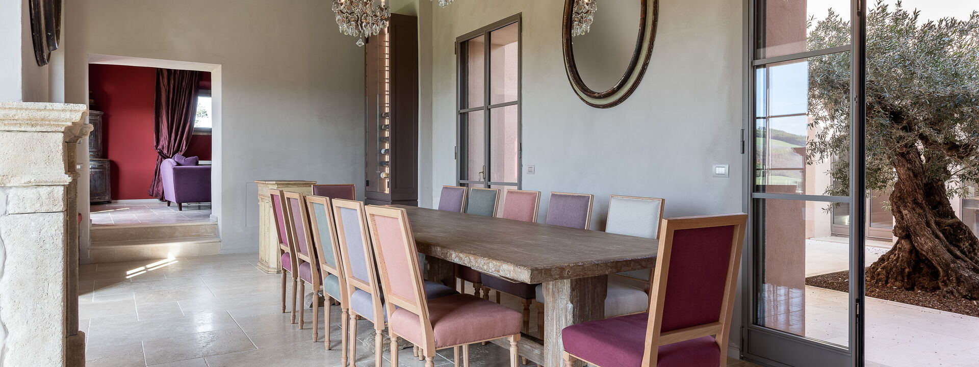 Podere Tesoro - Radicondoli, Toscana: Autumn, Dining Room, Spring, Summer