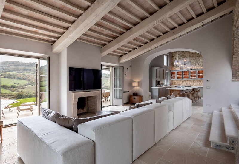 Podere Tesoro - Radicondoli, Toscana: Autunno, Estate, Primavera, Soggiorno