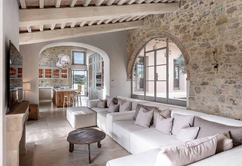 Podere Tesoro - Radicondoli, Toscana: Autunno, Estate, Primavera, Soggiorno