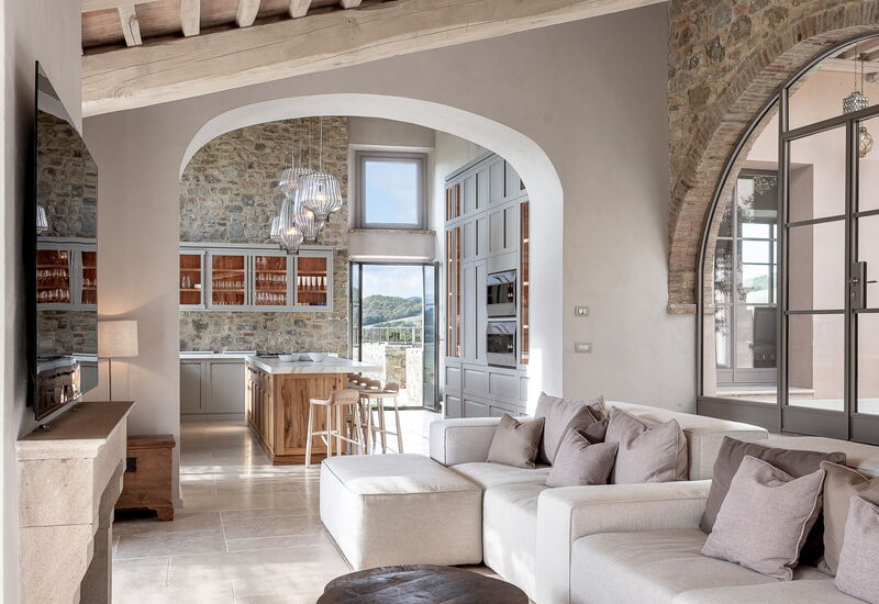 Podere Tesoro - Radicondoli, Toscana: Autunno, Estate, Primavera, Soggiorno