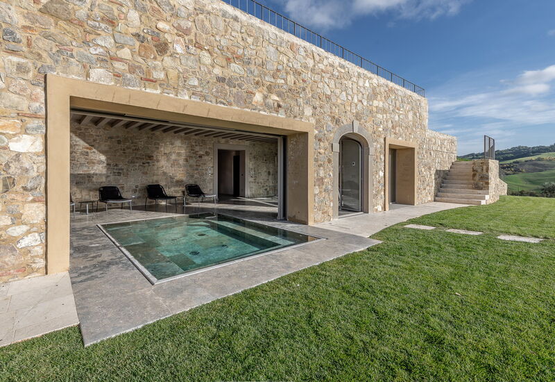 Podere Tesoro - Radicondoli, Toscana: Autunno, Estate, Esterni, Piscina, Primavera