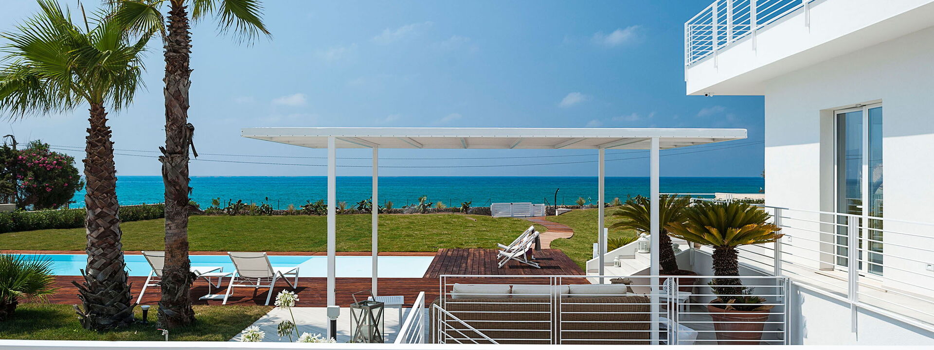 Casa Mareblu - Marina Di Modica, Sicilia: Automne, Balcon / Terrasse / Patio, bassin, Été, Extérieur, Extérieurs, Jardin, Printemps, Vues