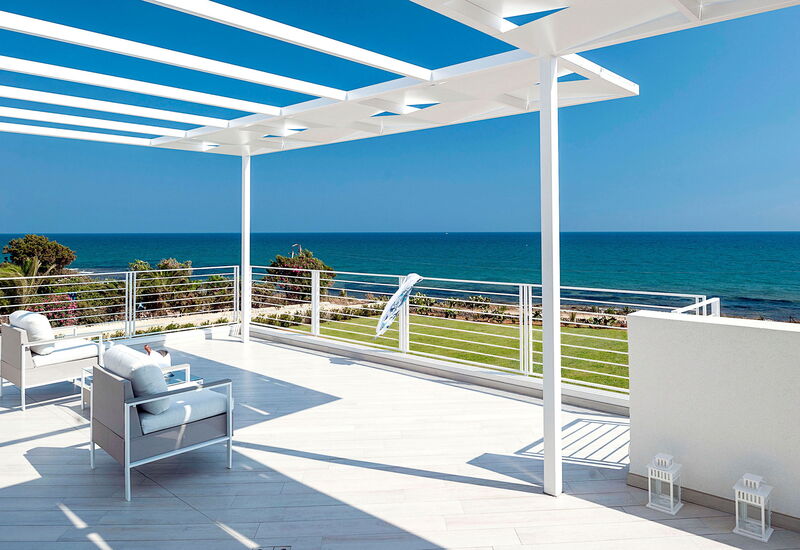 Casa Mareblu - Marina Di Modica, Sicilia: Automne, Balcon / Terrasse / Patio, Été, Extérieur, Jardin, Printemps, Vues