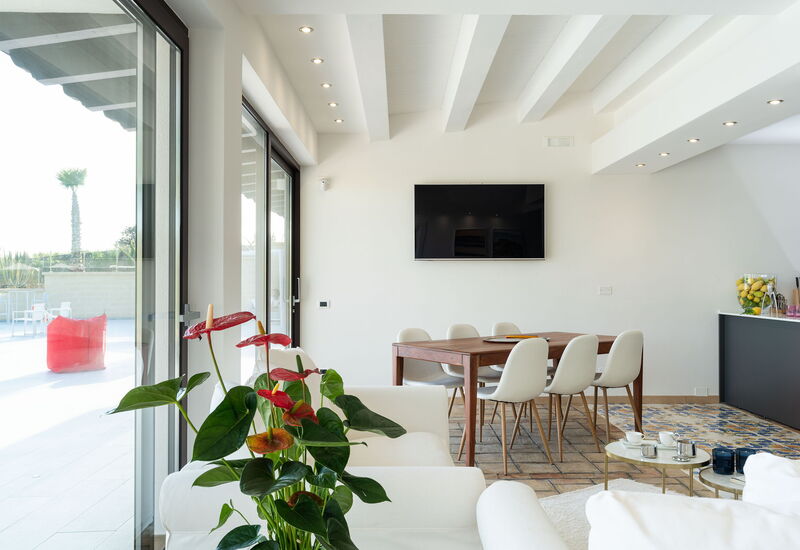 Villa Agrigenta - Ribera, Sicilia: Autunno, Estate, Primavera, Sala da pranzo