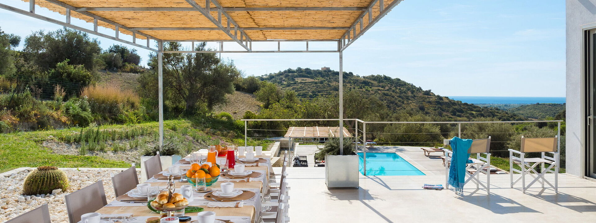 Casabella - Avola, Sicilia: Autumn, Balcony / Terrace / Patio, Building Exterior, Garden, Outdoor, Pool, Scenic View, Spring, Summer