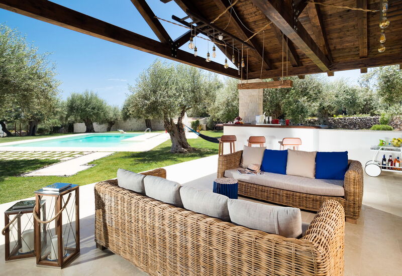 Corte Carrubo - Rosolini, Sicilia: Automne, Balcon / Terrasse / Patio, bassin, Été, Extérieur, Extérieurs, Jardin, Printemps