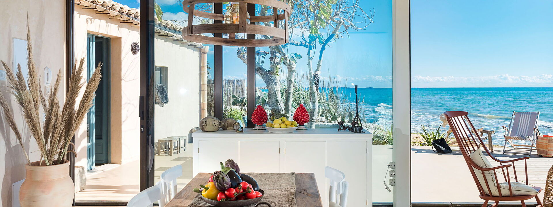 Casa Ninfa - Ispica, Sicilia: Autumn, Balcony / Terrace / Patio, Dining Room, Living Room, Scenic View, Spring, Summer