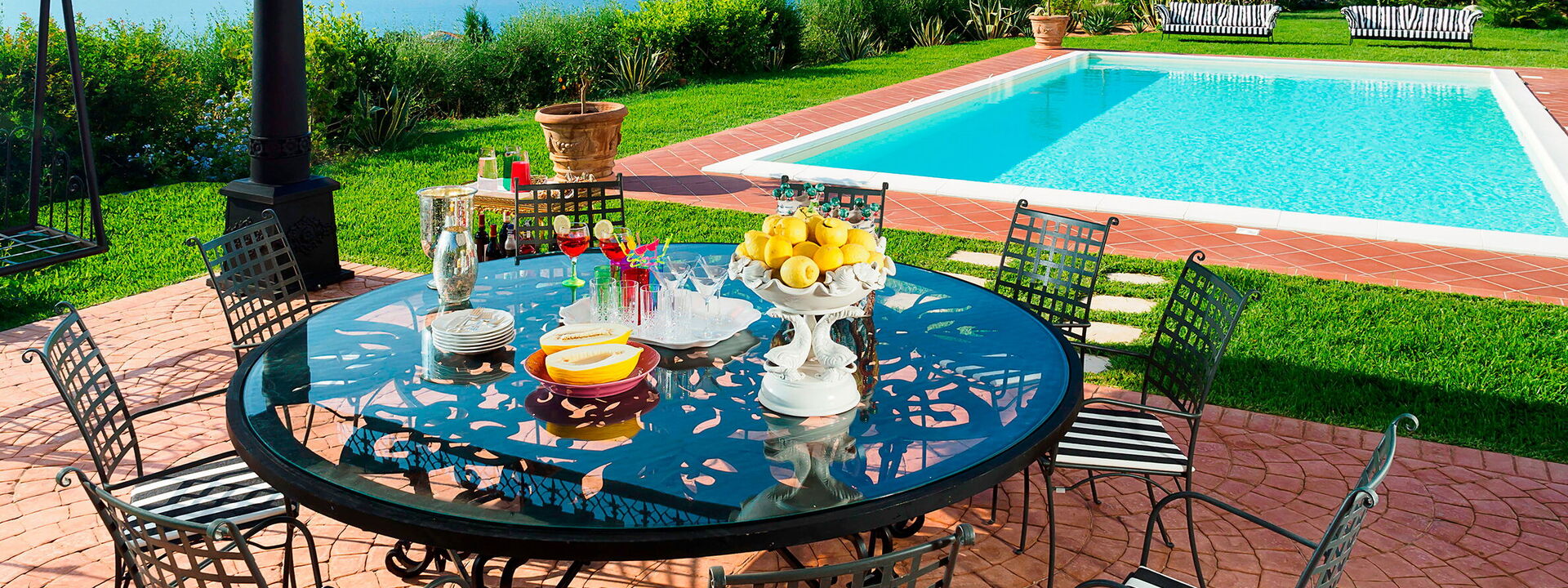 Villa Ester - Capo D'orlando, Sicilia: all'aperto, Autunno, Estate, Esterni, Giardino, Piscina, Primavera, Vista Panoramica