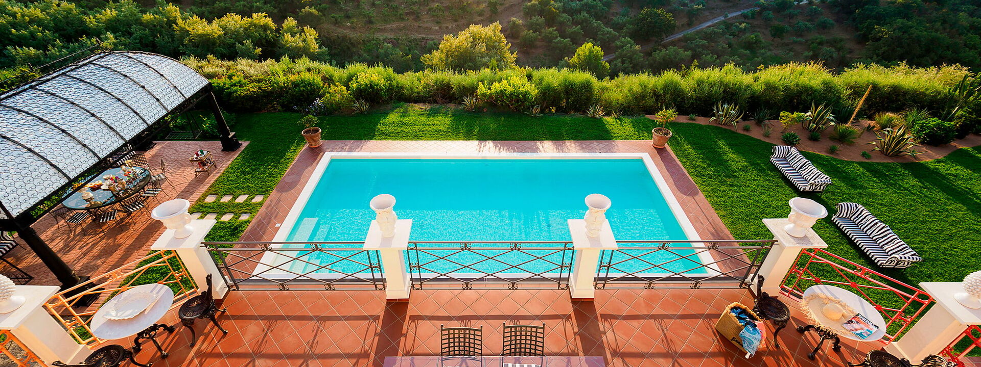 Villa Ester - Capo D'orlando, Sicilia: all'aperto, Autunno, Estate, Esterni, Giardino, Piscina, Primavera, Vista Panoramica