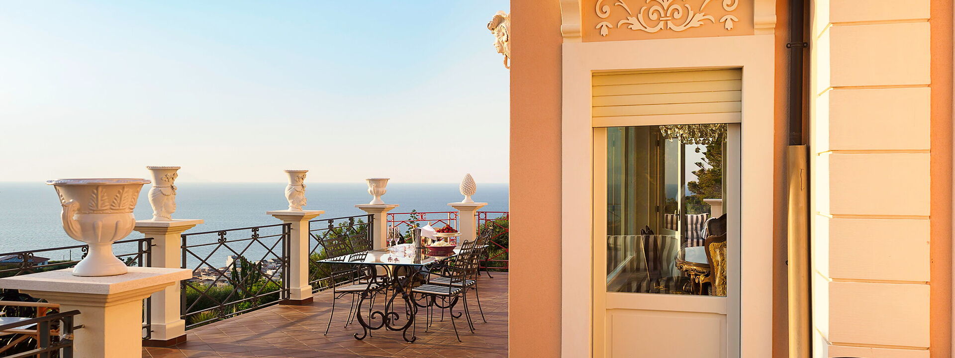 Villa Ester - Capo D'orlando, Sicilia: all'aperto, Autunno, Balcone / Terrazza / Patio, Estate, Esterni, Primavera, Vista Panoramica