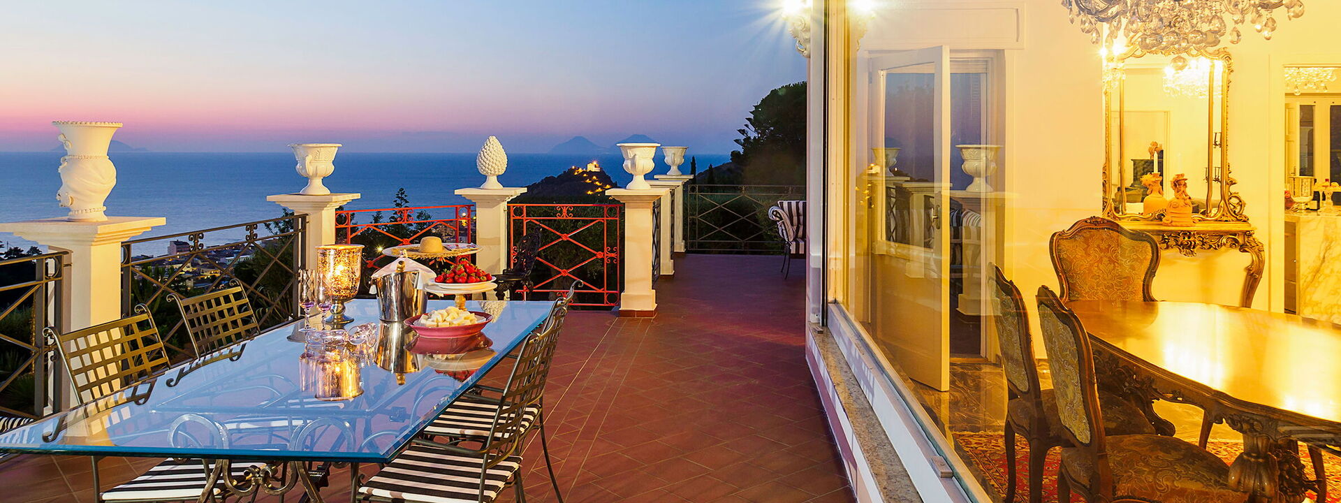 Villa Ester - Capo D'orlando, Sicilia: all'aperto, Autunno, Balcone / Terrazza / Patio, Estate, Esterni, Primavera, Vista Panoramica