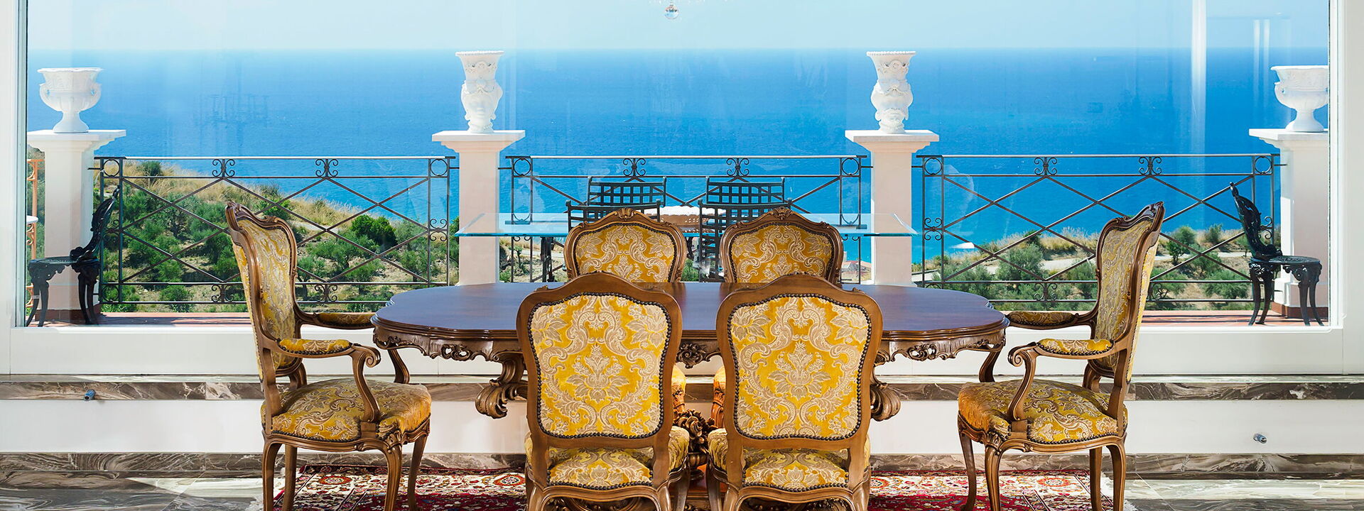 Villa Ester - Capo D'orlando, Sicilia: Autunno, Estate, Primavera, Sala da pranzo, Vista Panoramica