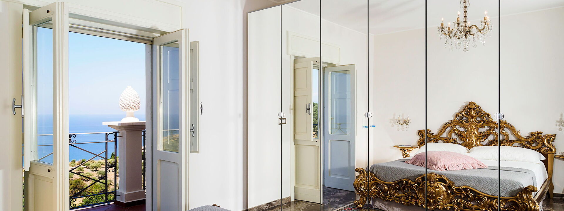 Villa Ester - Capo D'orlando, Sicilia: Autunno, Camera da letto, Estate, Primavera, Vista Panoramica