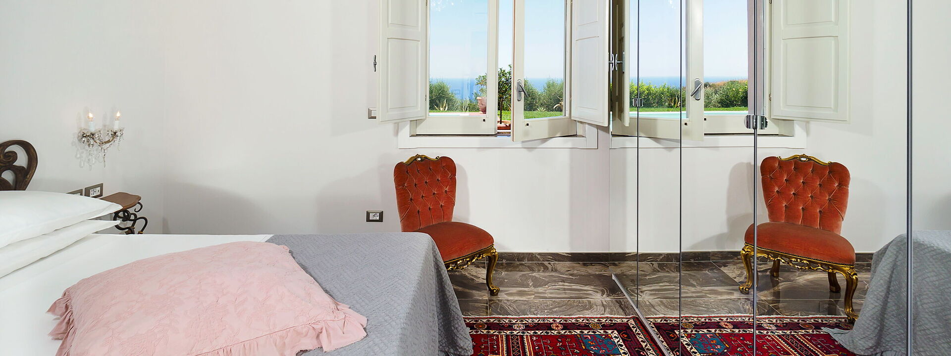 Villa Ester - Capo D'orlando, Sicilia: Autunno, Camera da letto, Estate, Primavera, Vista Panoramica