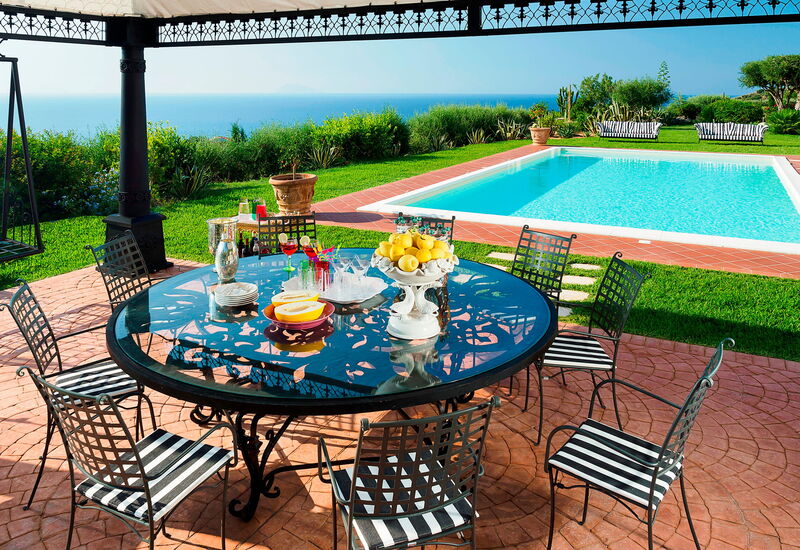 Villa Ester - Capo D'orlando, Sicilia: Autumn, Building Exterior, Garden, Outdoor, Pool, Scenic View, Spring, Summer