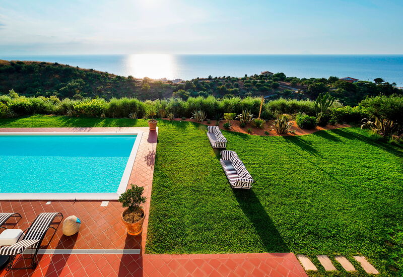 Villa Ester - Capo D'orlando, Sicilia: Autumn, Building Exterior, Garden, Outdoor, Pool, Scenic View, Spring, Summer