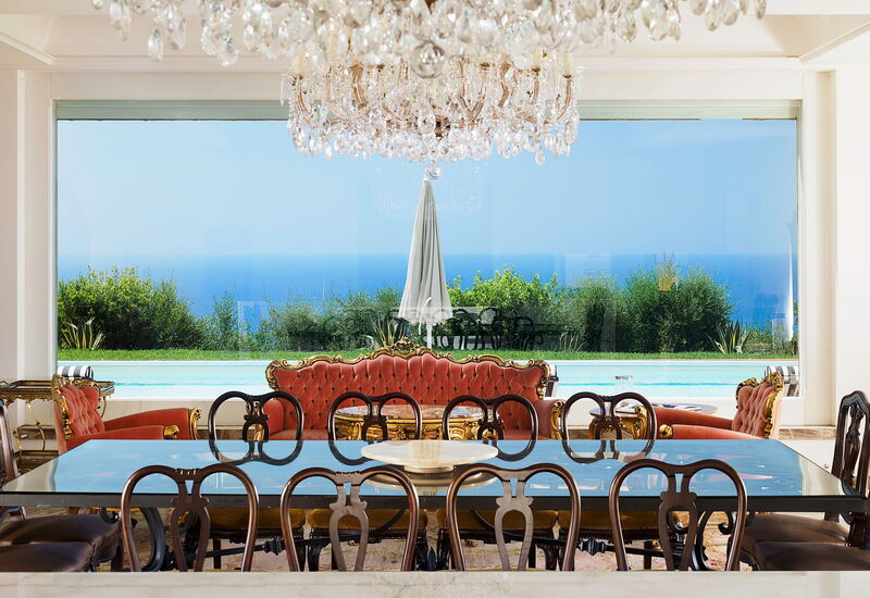 Villa Ester - Capo D'orlando, Sicilia: Autumn, Dining Room, Pool, Scenic View, Spring, Summer