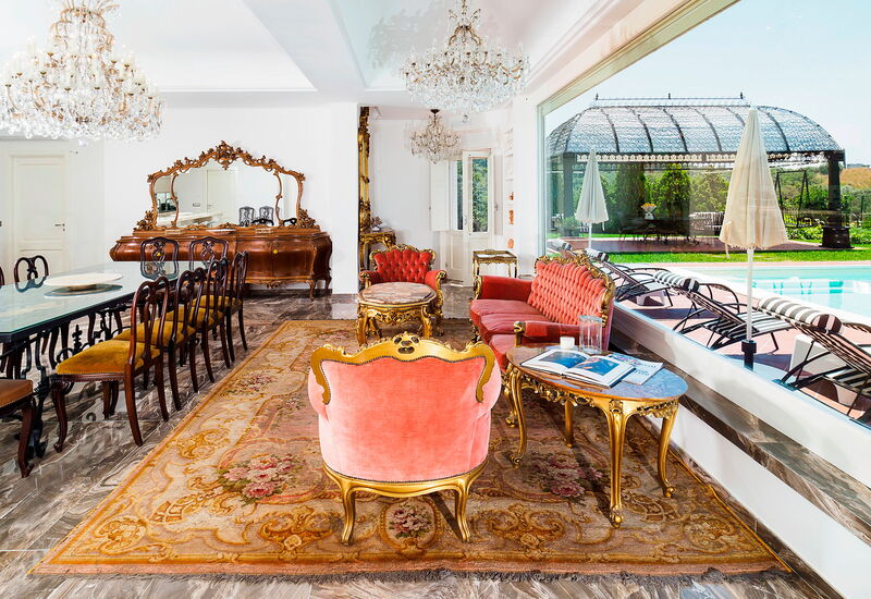 Villa Ester - Capo D'orlando, Sicilia: Autumn, Dining Room, Living Room, Pool, Spring, Summer