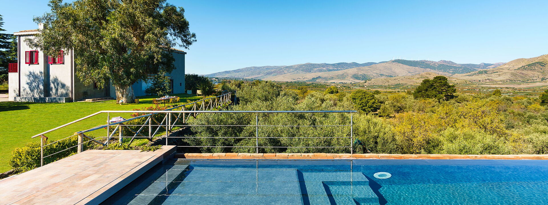 Dimora Vulcano - Castiglione Di Sicilia, Sicilia: Ansichten, Außen, Draussen, Frühling, Garten, Herbst, Schwimmbad, Sommer