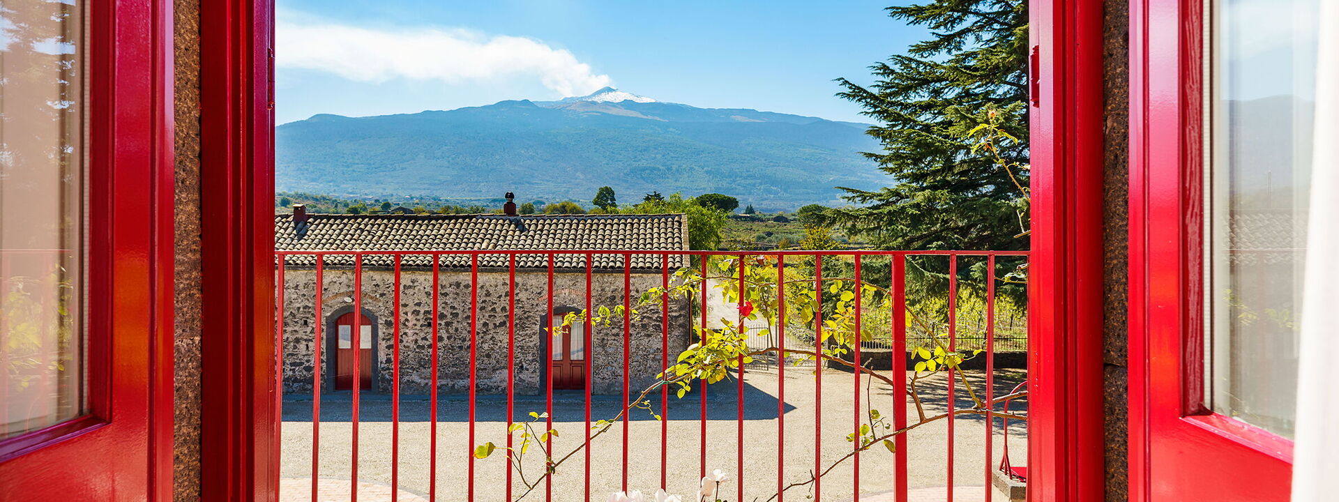 Dimora Vulcano - Castiglione Di Sicilia, Sicilia: Außen, Balkon / Terrasse / Patio, Draussen, Frühling, Herbst, Sommer