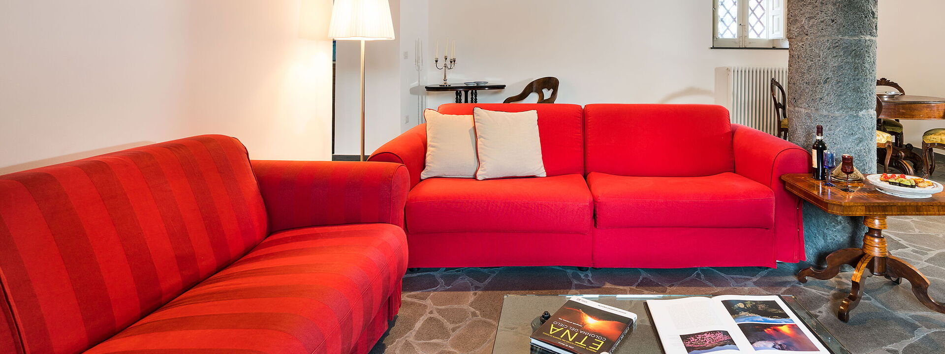 Dimora Vulcano - Castiglione Di Sicilia, Sicilia: Frühling, Herbst, Sommer, Wohnzimmer