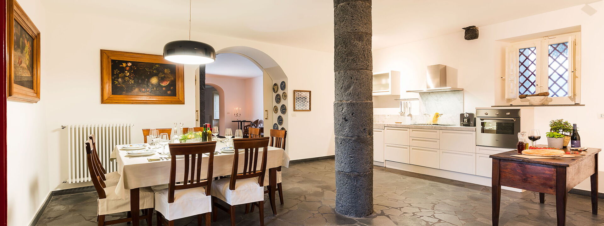 Dimora Vulcano - Castiglione Di Sicilia, Sicilia: Esszimmer, Frühling, Herbst, Sommer