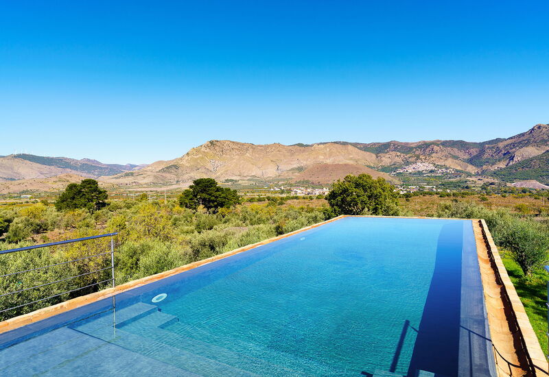 Dimora Vulcano - Castiglione Di Sicilia, Sicilia: Autumn, Building Exterior, Outdoor, Pool, Scenic View, Spring, Summer