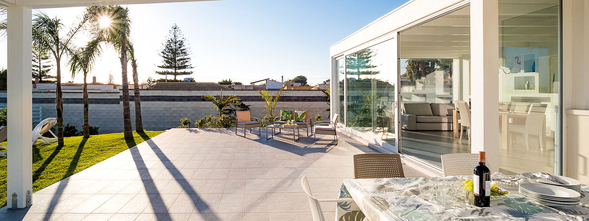Casa Biancoverde - Marsala, Sicilia: Autumn, Balcony / Terrace / Patio, Building Exterior, Outdoor, Spring, Summer