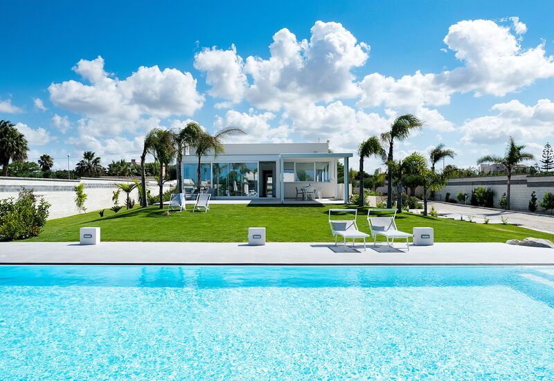 Casa Biancoverde - Marsala, Sicilia: all'aperto, Autunno, Balcone / Terrazza / Patio, Estate, Esterni, Giardino, Piscina, Primavera