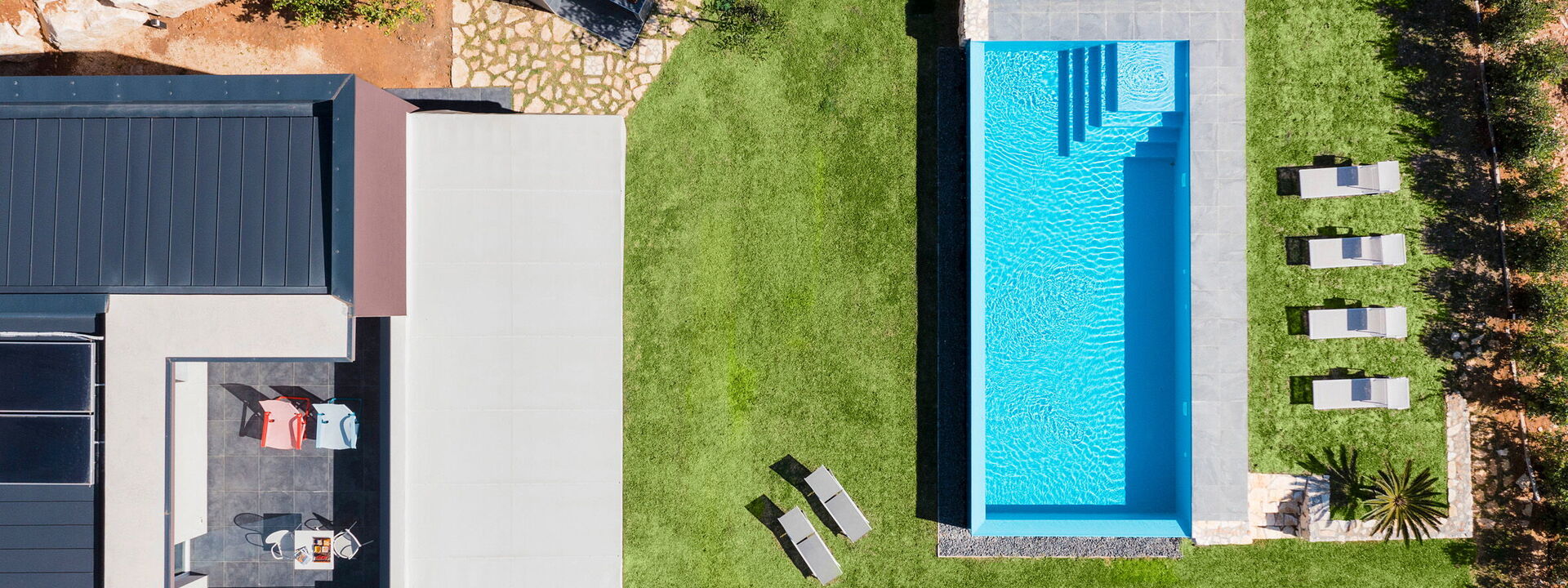 Villa Cinema - Castellammare Del Golfo, Sicilia: Außen, Draussen, Frühling, Garten, Herbst, Schwimmbad, Sommer