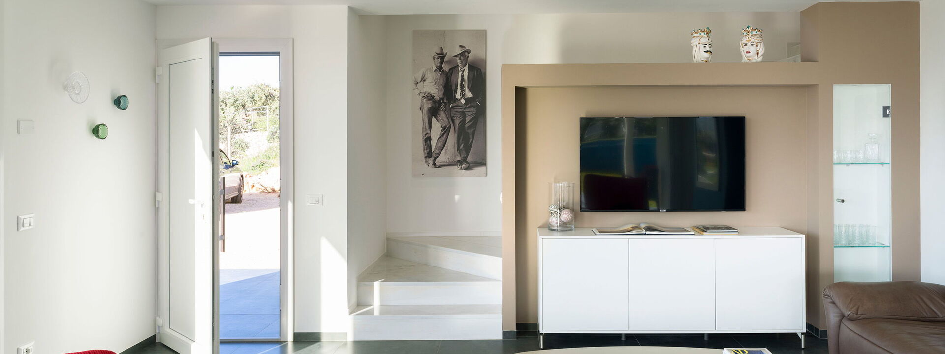 Villa Cinema - Castellammare Del Golfo, Sicilia: Frühling, Herbst, Sommer, Wohnzimmer