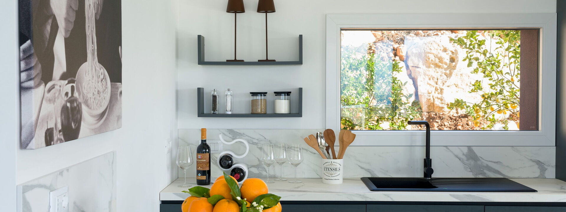 Villa Cinema - Castellammare Del Golfo, Sicilia: Frühling, Herbst, Küche, Sommer