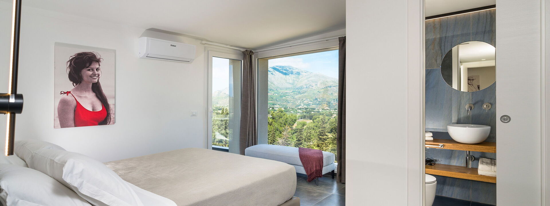 Villa Cinema - Castellammare Del Golfo, Sicilia: Ansichten, Frühling, Herbst, Schlafzimmer, Sommer