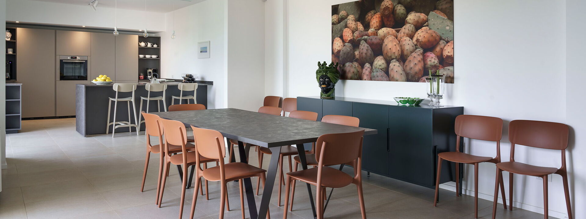 Splendida - Modica, Sicilia: Esszimmer, Frühling, Herbst, Sommer