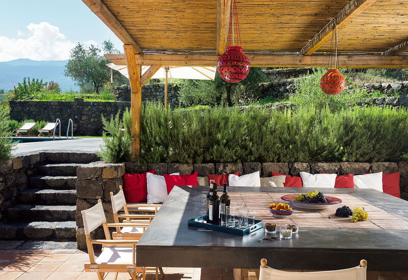 Villa Tranquilla - Randazzo, Sicilia: Autumn, Balcony / Terrace / Patio, Building Exterior, Outdoor, Scenic View, Spring, Summer