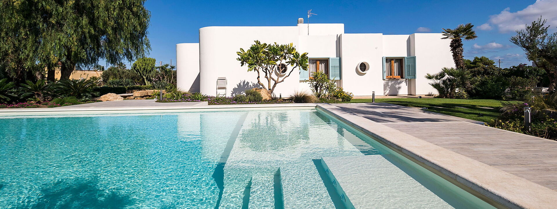 Villa Chiara - Paceco, Sicilia: Automne, Balcon / Terrasse / Patio, bassin, Été, Extérieur, Extérieurs, Printemps