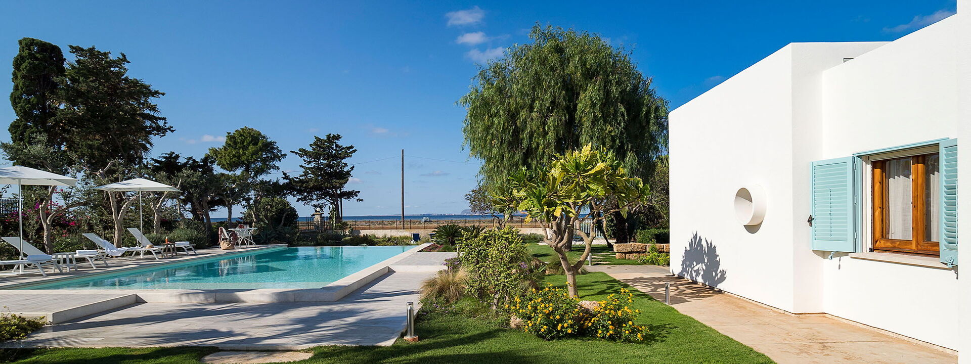 Villa Chiara - Paceco, Sicilia: Automne, Balcon / Terrasse / Patio, bassin, Été, Extérieur, Extérieurs, Jardin, Printemps