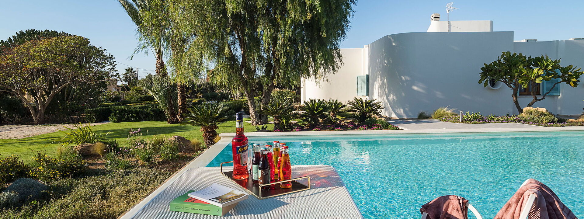 Villa Chiara - Paceco, Sicilia: Automne, Balcon / Terrasse / Patio, bassin, Été, Extérieur, Extérieurs, Jardin, Printemps