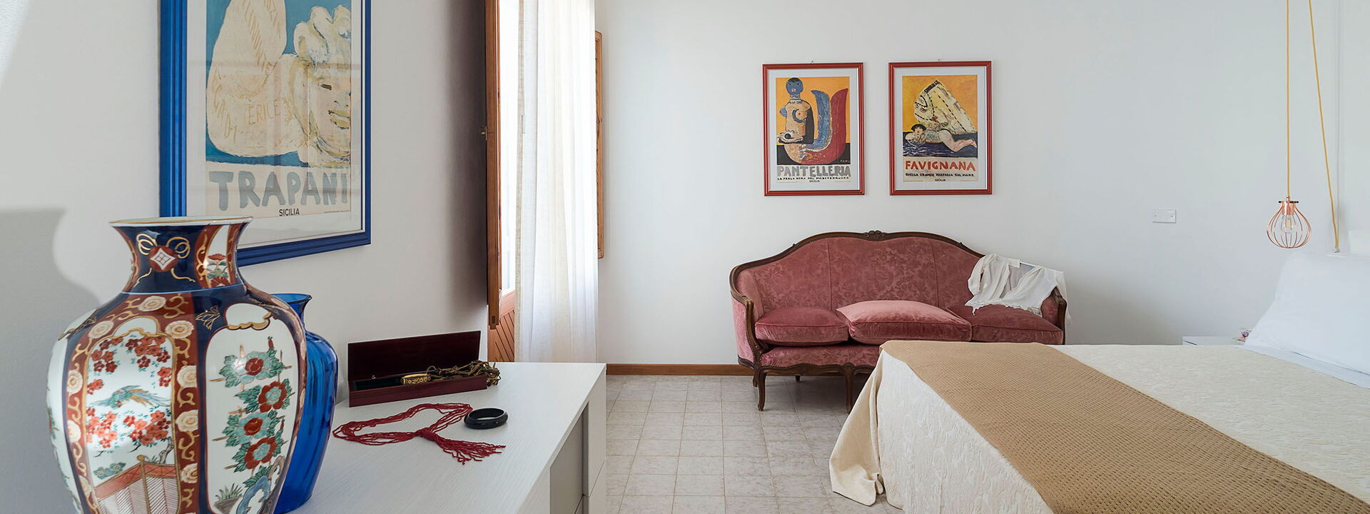 Villa Chiara - Paceco, Sicilia: Automne, chambre à coucher, Été, Printemps